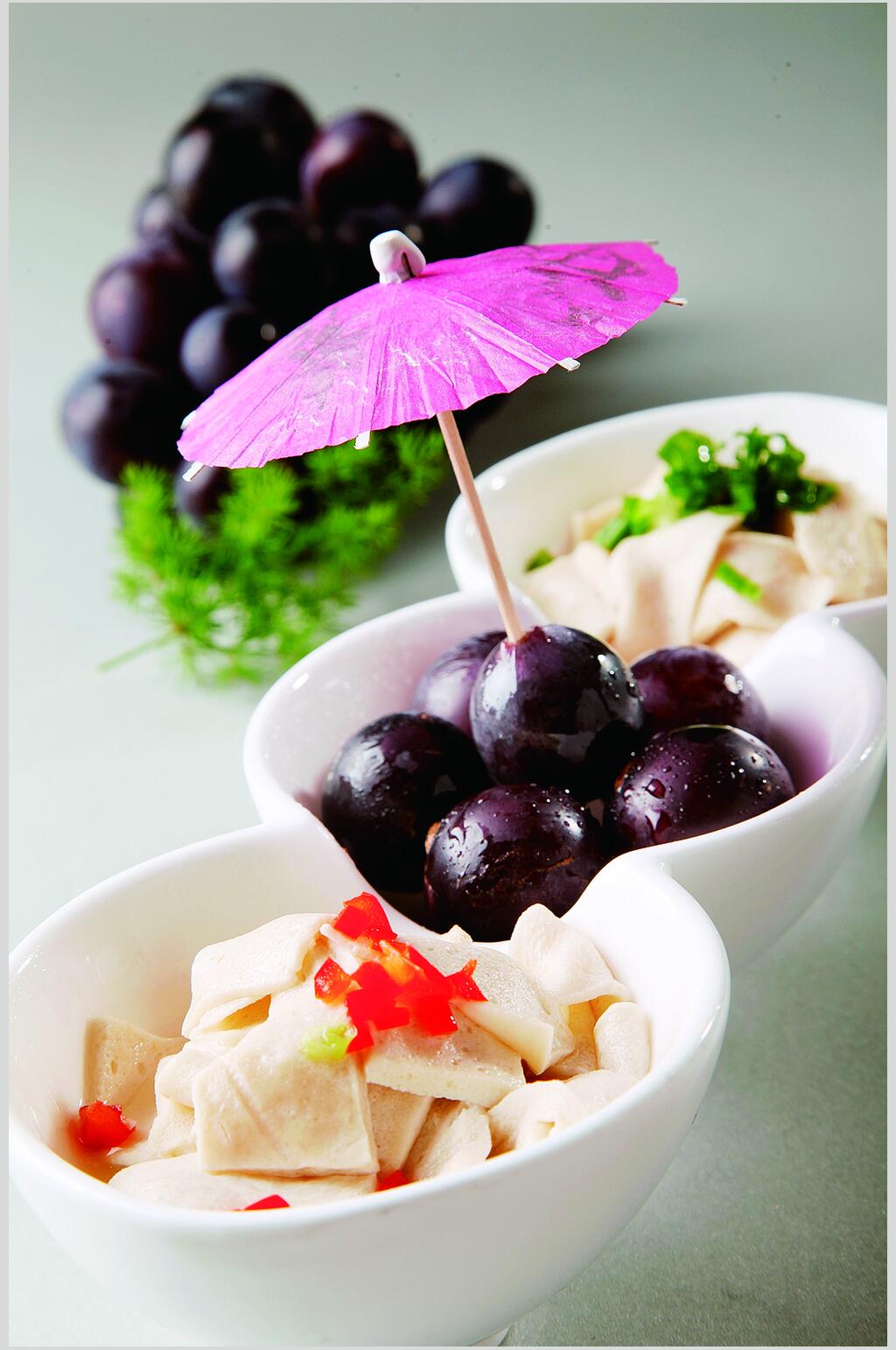 鸡汁豆腐食品摄影图片素材