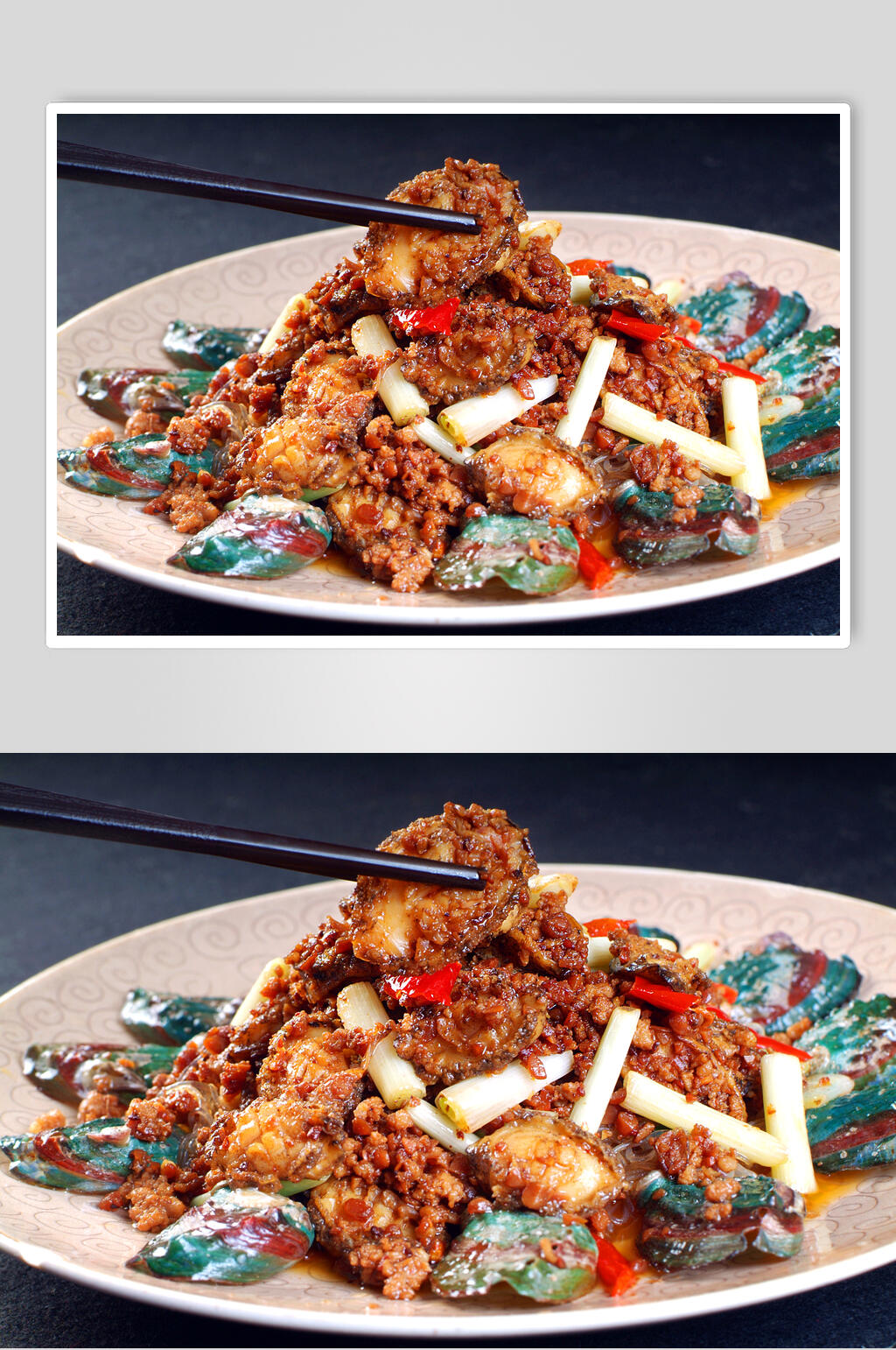 干烧鲍鱼仔食品图片素材