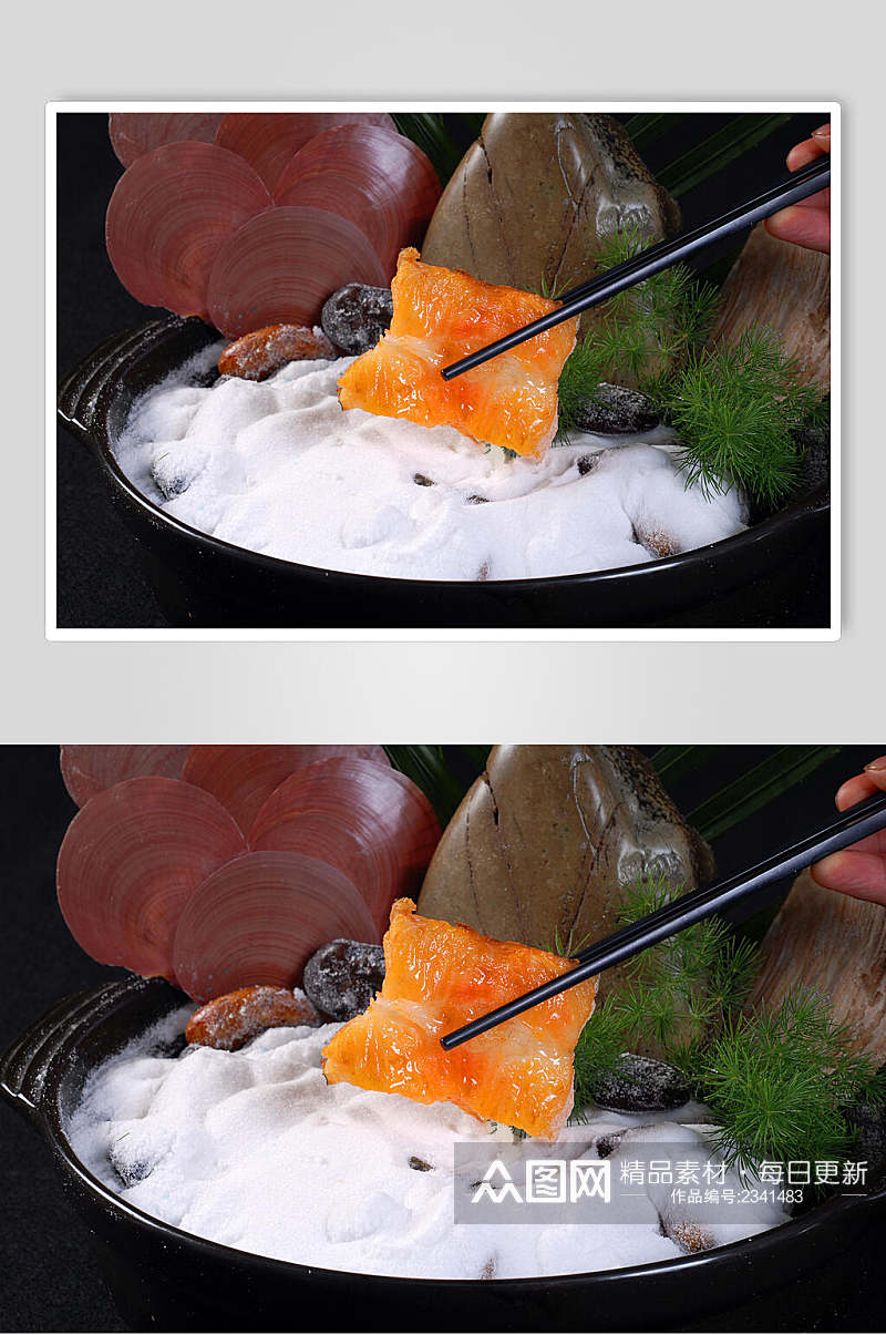 寒江银鳕鱼食品摄影图片素材