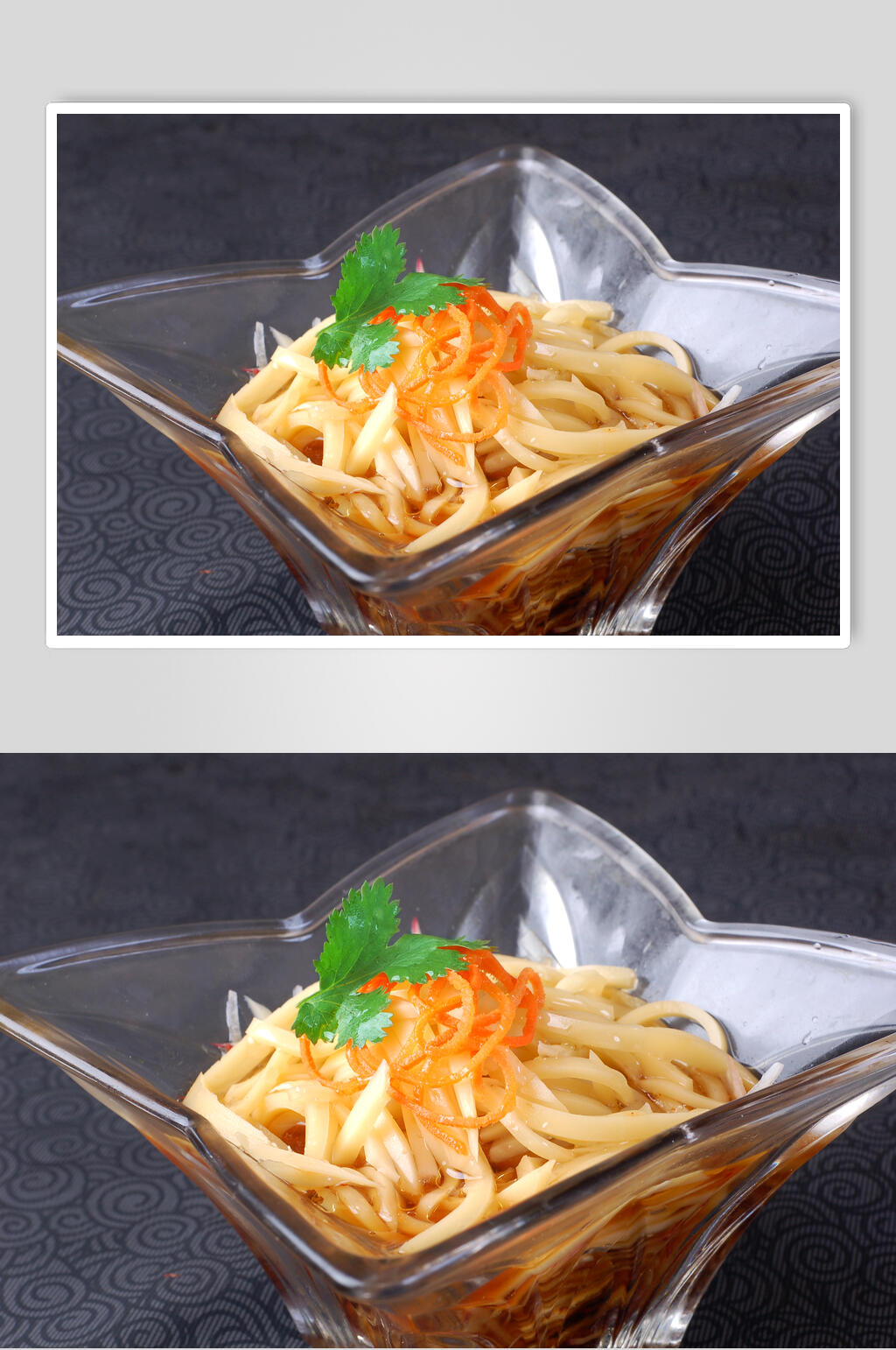 香油素鲍餐饮高清图片素材