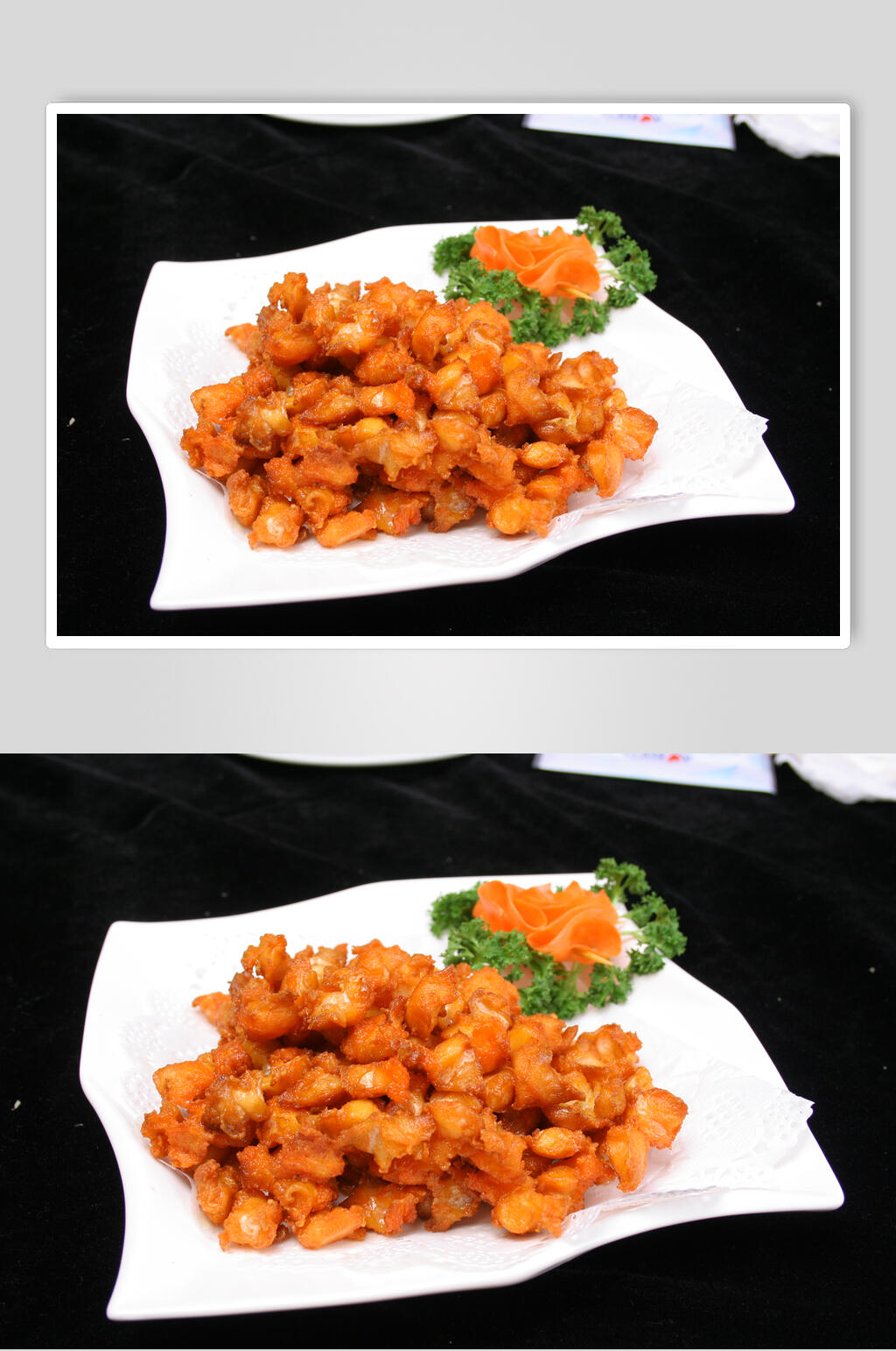 椒盐掌中宝美食图片素材