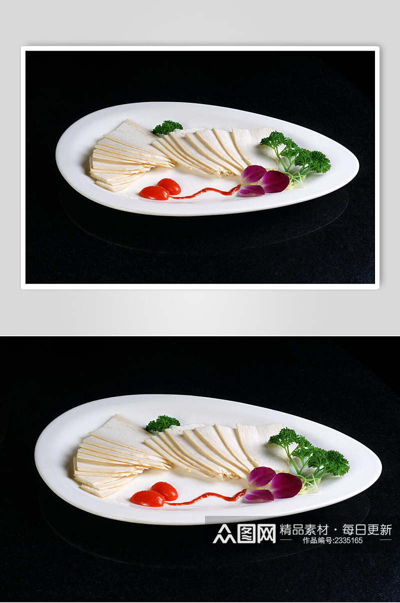菇笋类鲍鱼菇餐饮食品图片素材