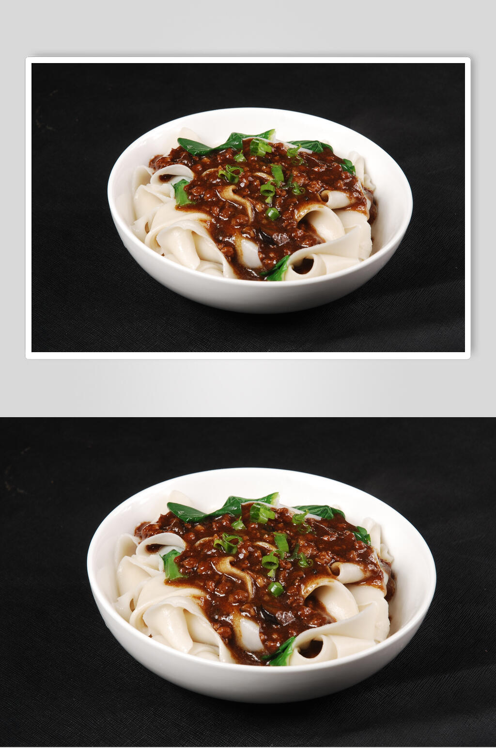 特色美味杂酱面图片素材