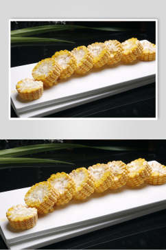 新鲜甜玉米食品图片
