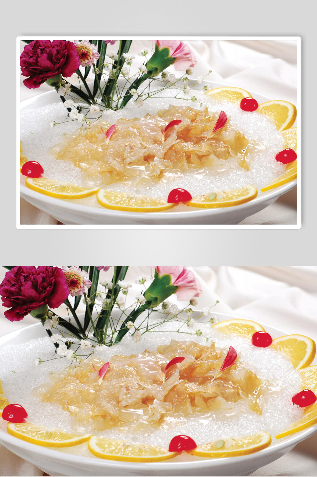 冰镇海蜇头食品摄影图片素材