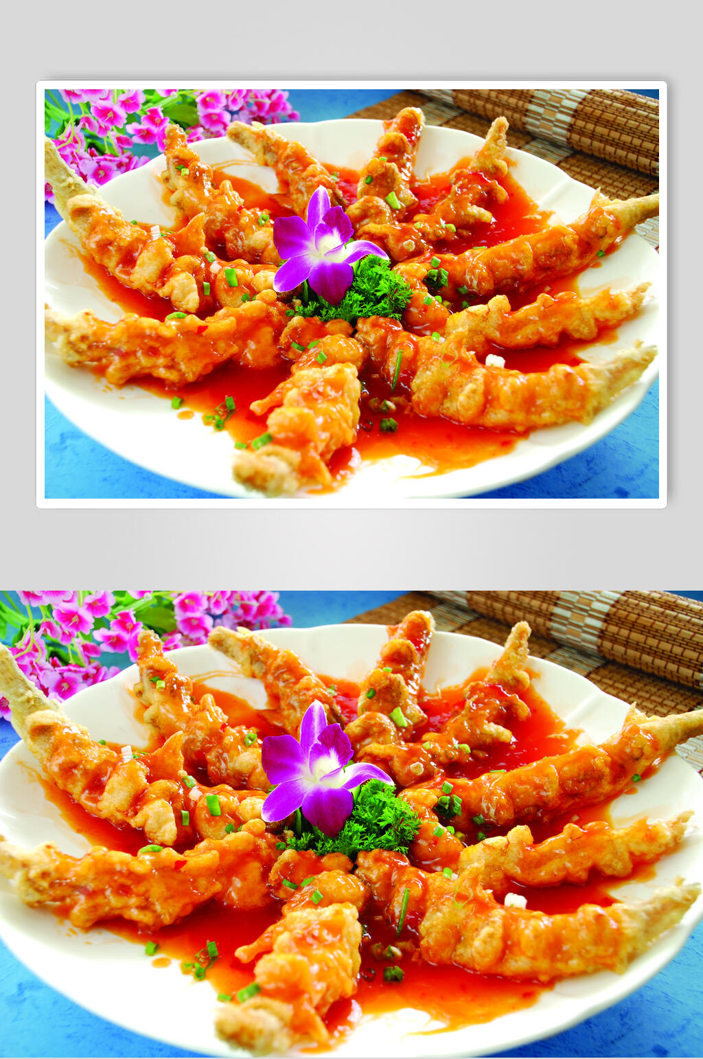 泰汁三宝鱼食物高清图片素材