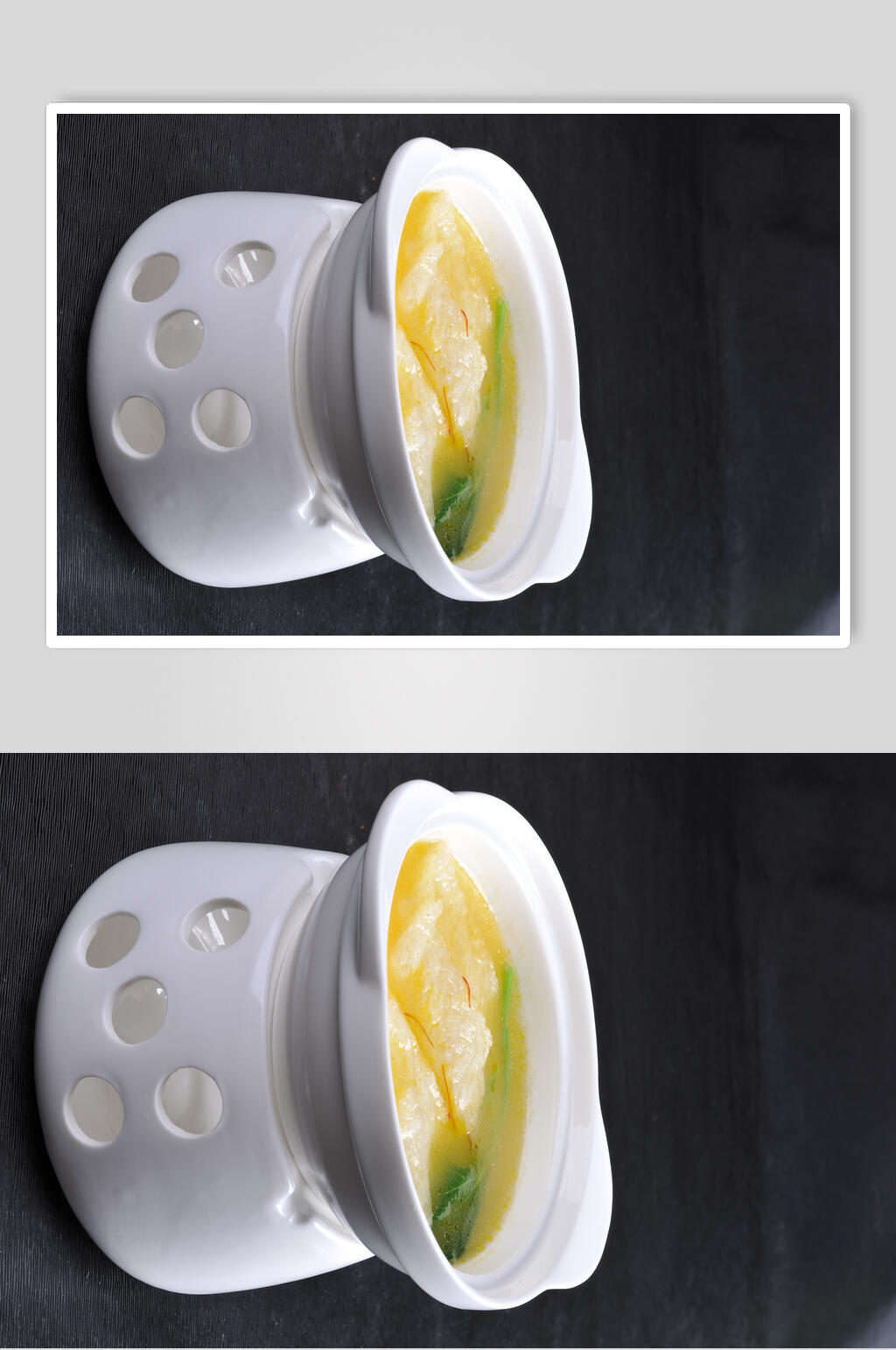 红花汁烧鱼肚食品高清图片素材