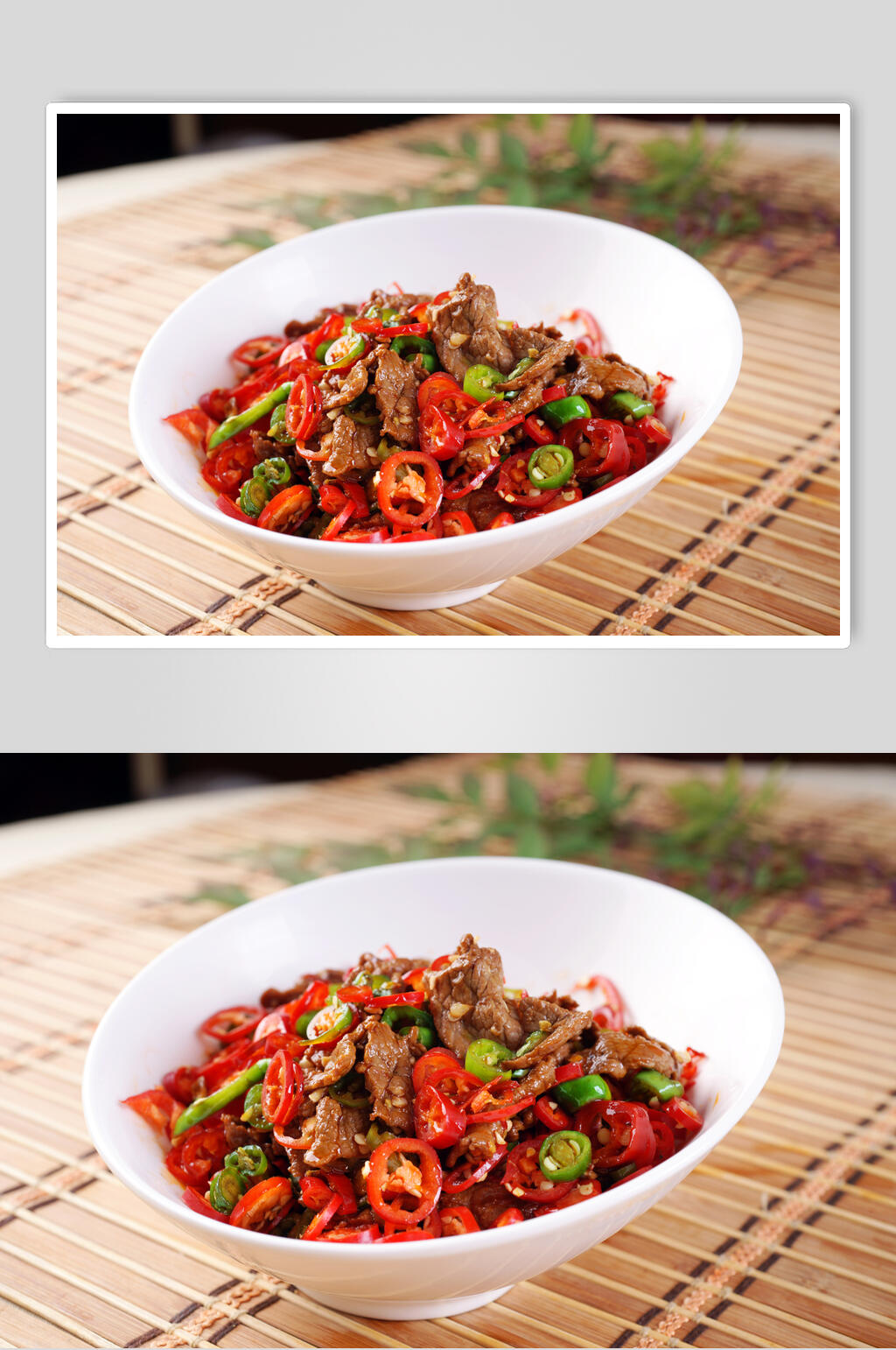 湘味小黄牛食物摄影图片素材