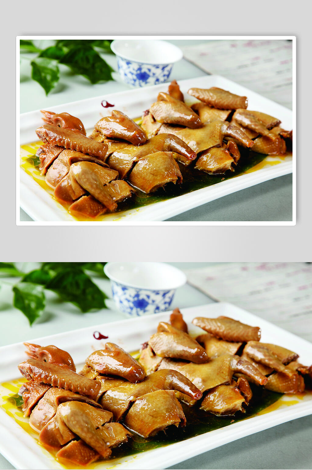 一品乳鸽餐饮摄影图片素材
