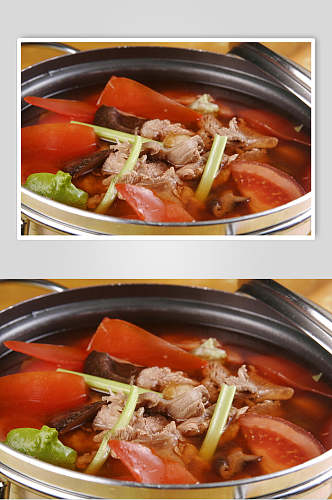 清汤牛腩番茄餐饮食品图片