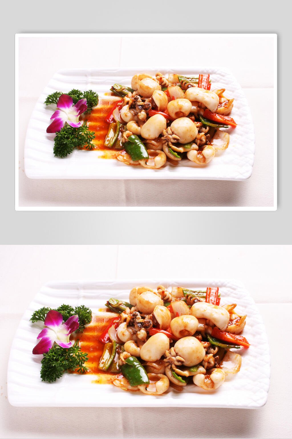 干烧黄花鱼食品图片素材