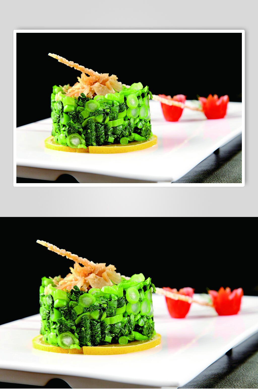 绣球菜尖食物高清图片素材