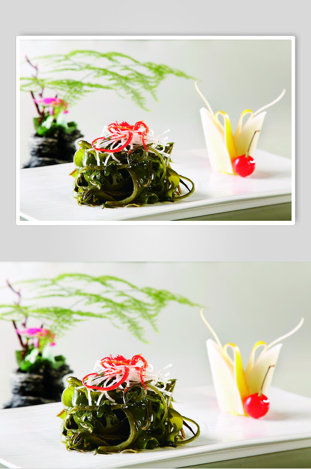 特色凉拌眼眉芽图片素材