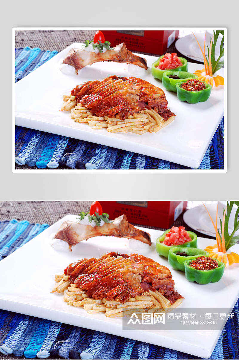 德国咸猪手餐饮食品图片素材