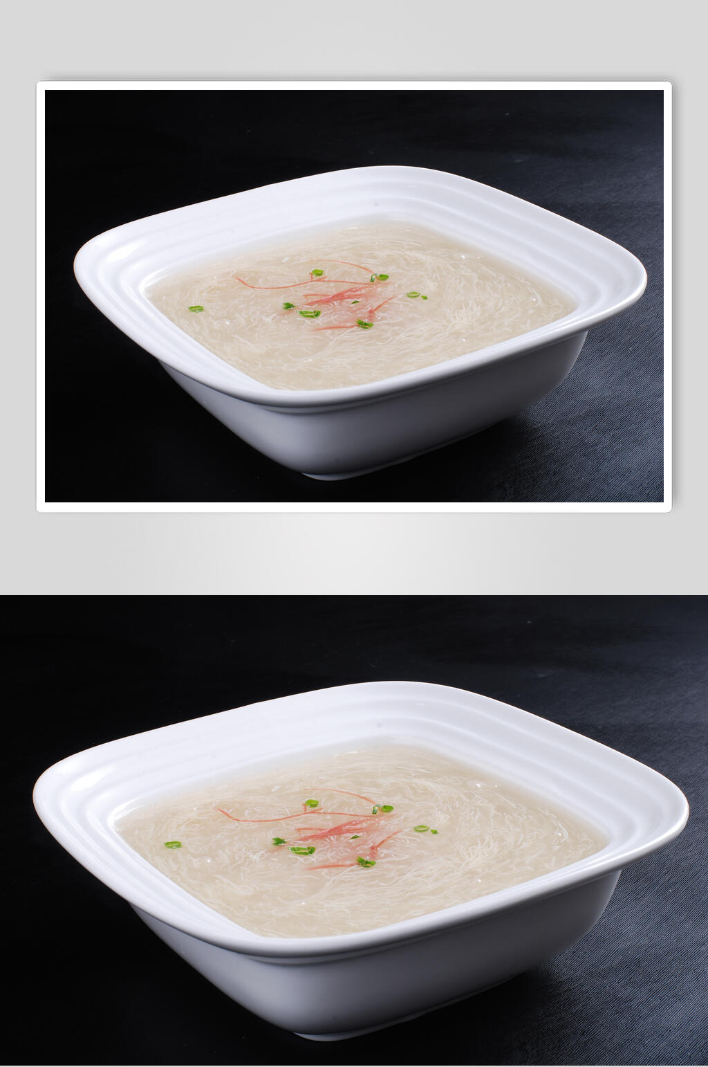 文丝豆腐羹食物高清图片素材