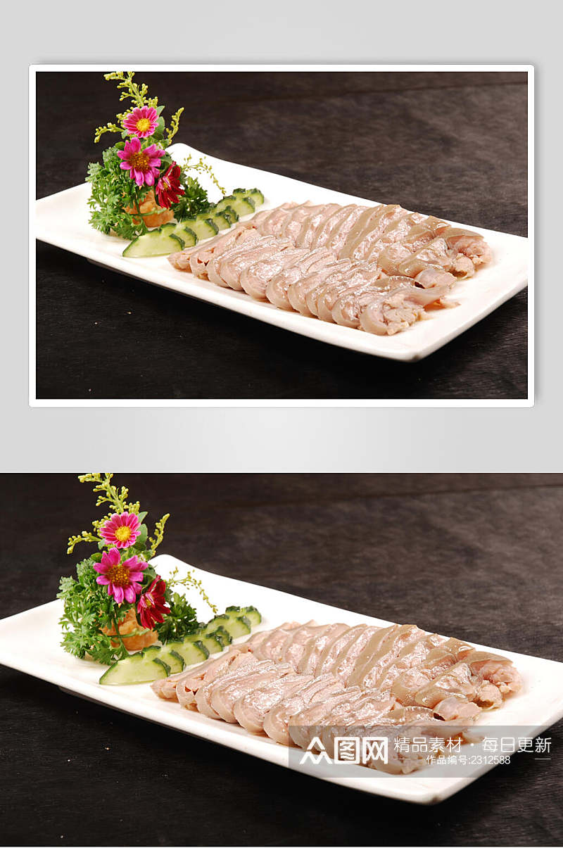 海南白切东山羊餐饮美食图片素材