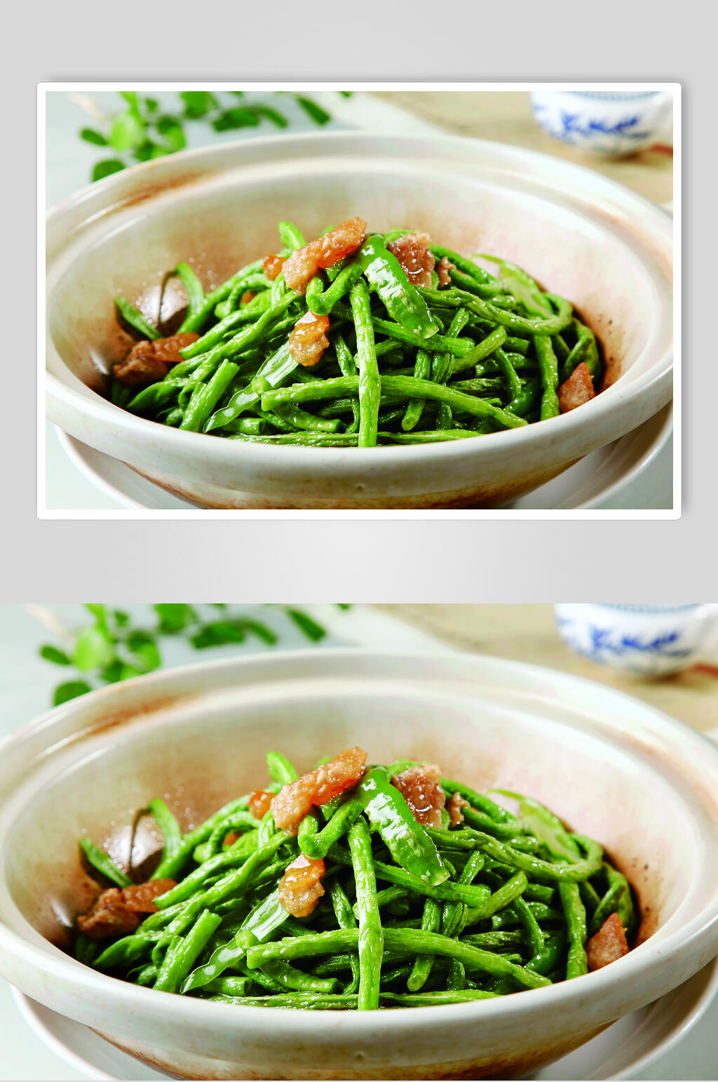 鲜香钵仔豆角餐饮图片素材