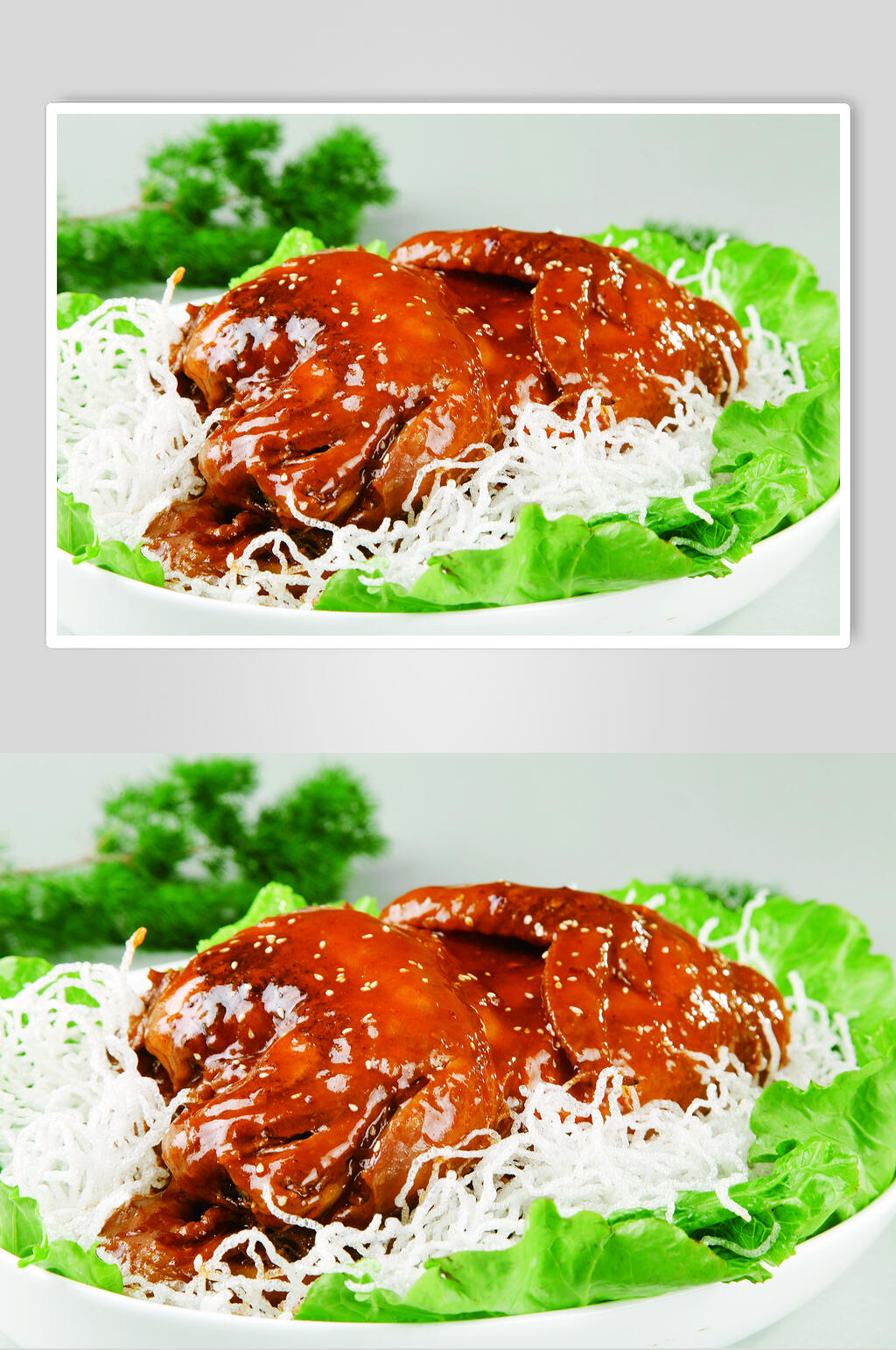 秘制黄焖鸡食物摄影图片素材