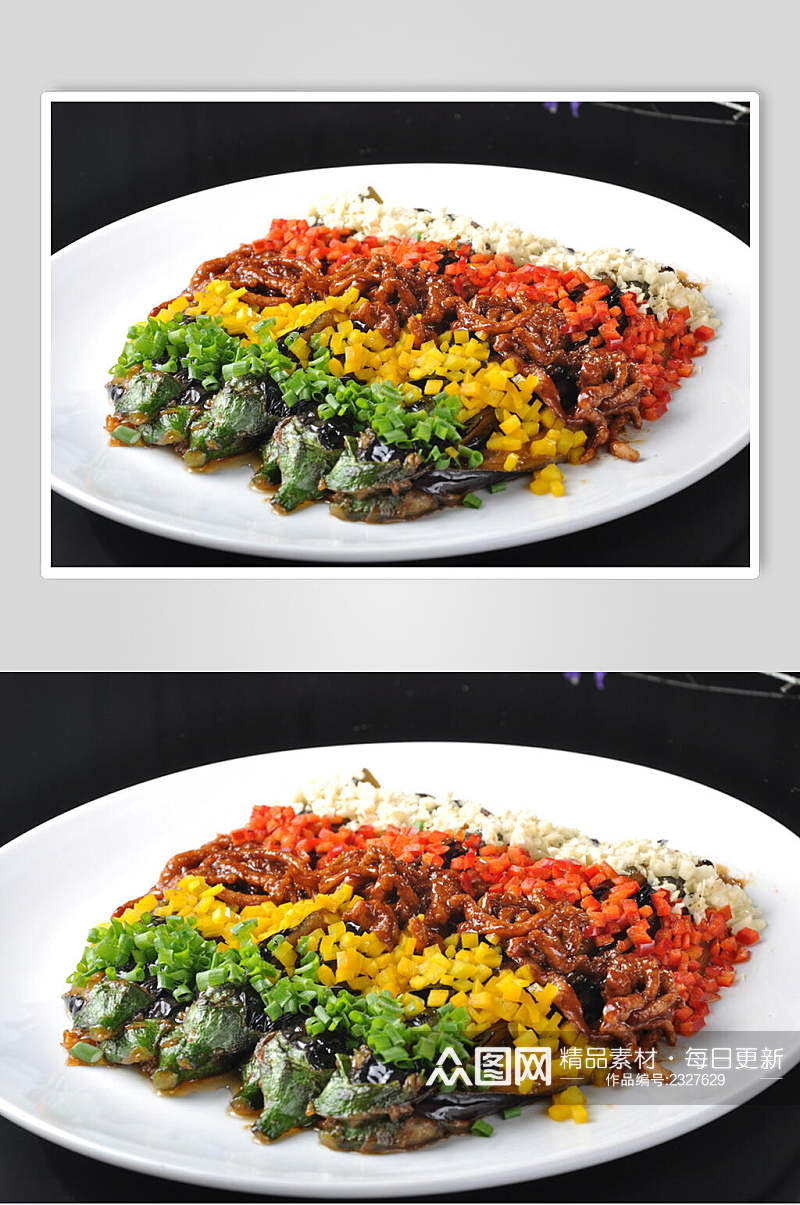 手提茄子餐饮食品图片素材