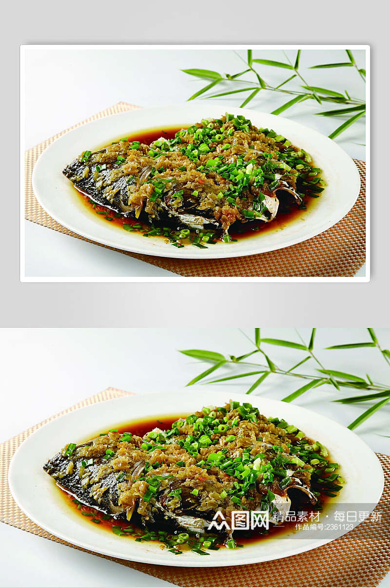湘菜剁椒鱼头图片素材