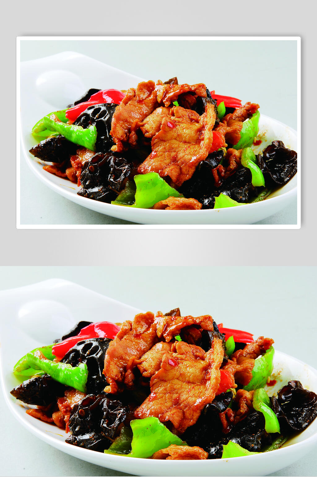 鲜香美味小炒肉食品图片素材