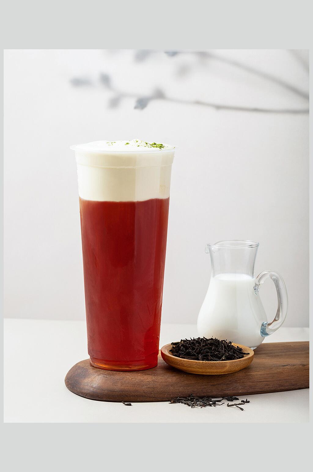乌龙茶奶茶摄影图片素材