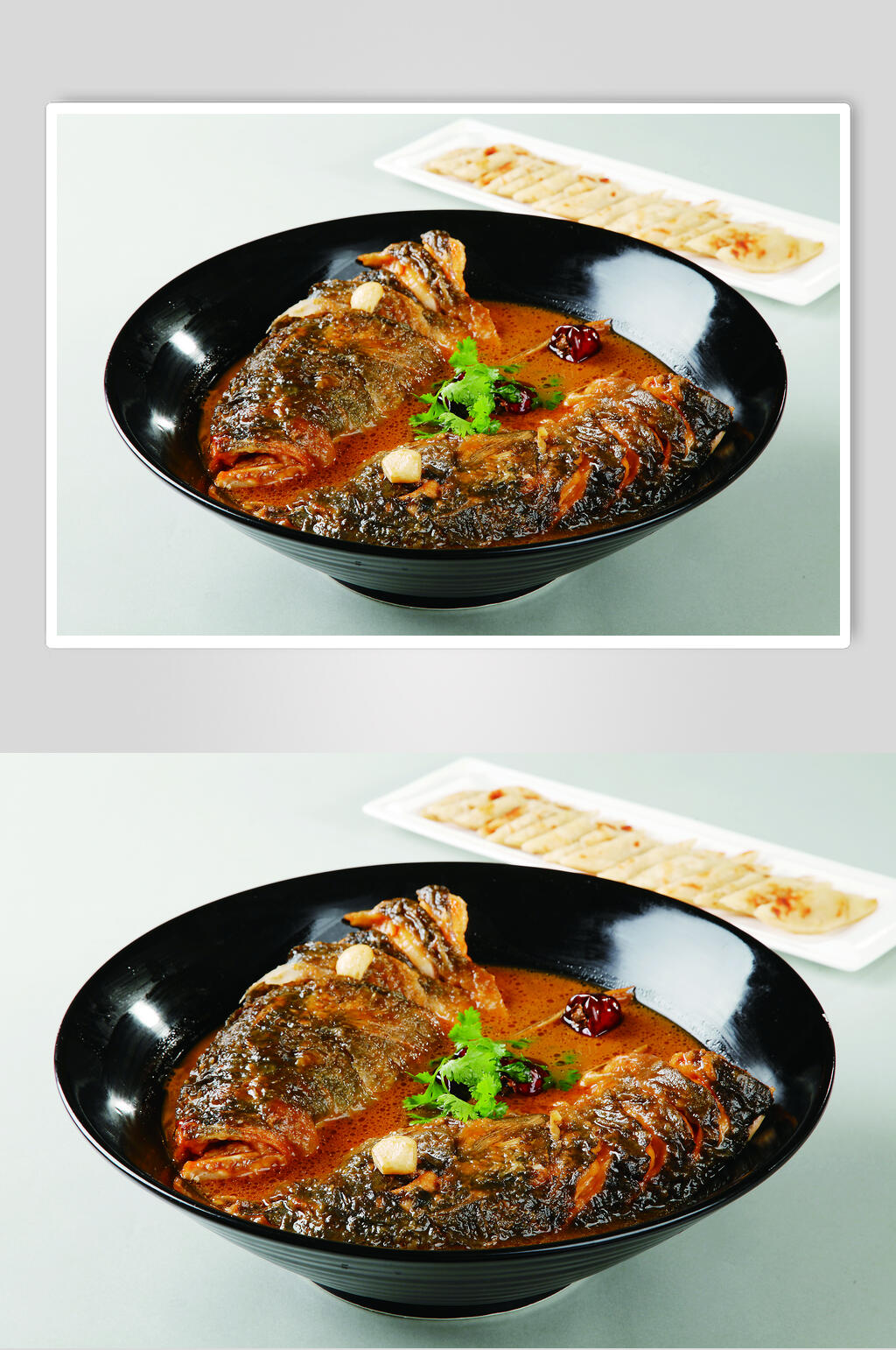 鱼头泡饼美食图片素材
