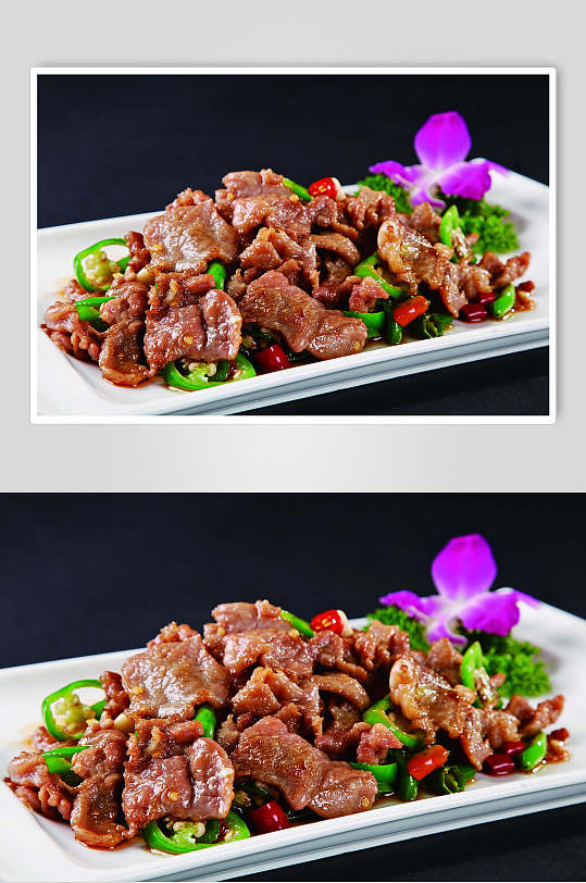 招牌小炒羊肉图片