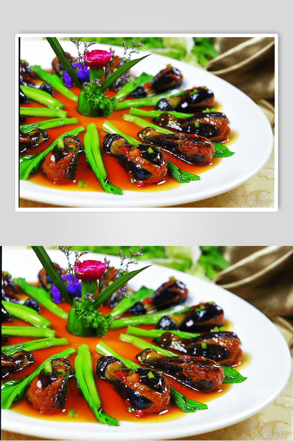 鱼香小茄子食品图片素材