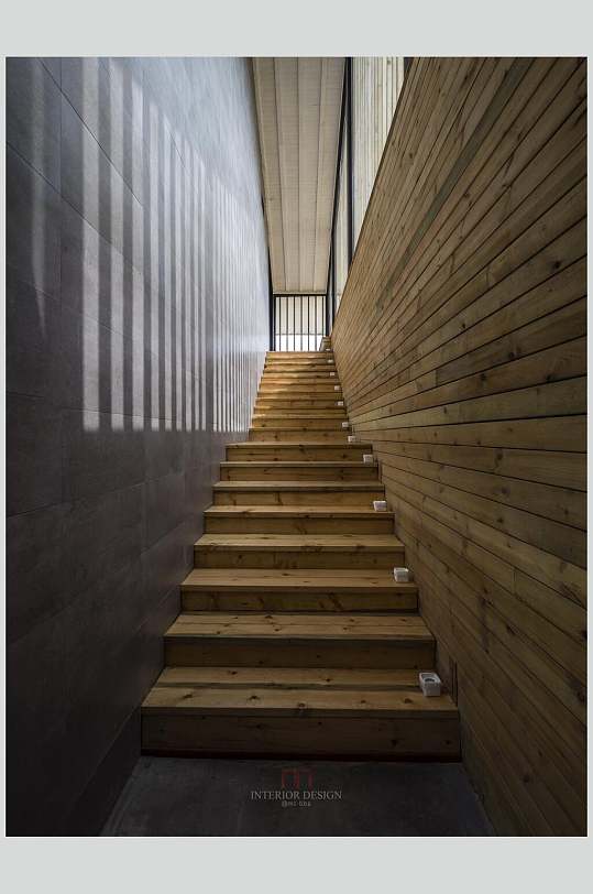 杭州西溪花间堂酒店木质楼梯图片