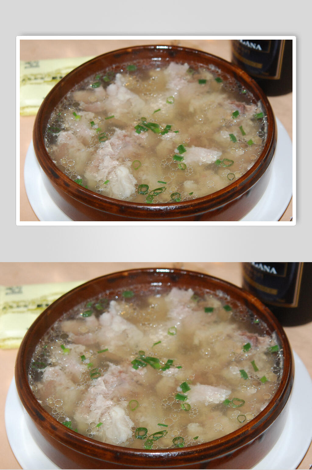 美味猪肉汤食物图片素材