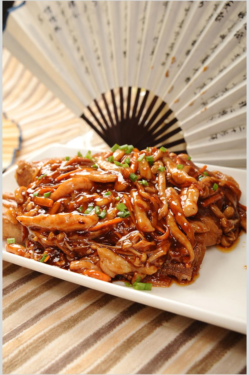 鲜香美味鱼香肉丝餐饮图片素材