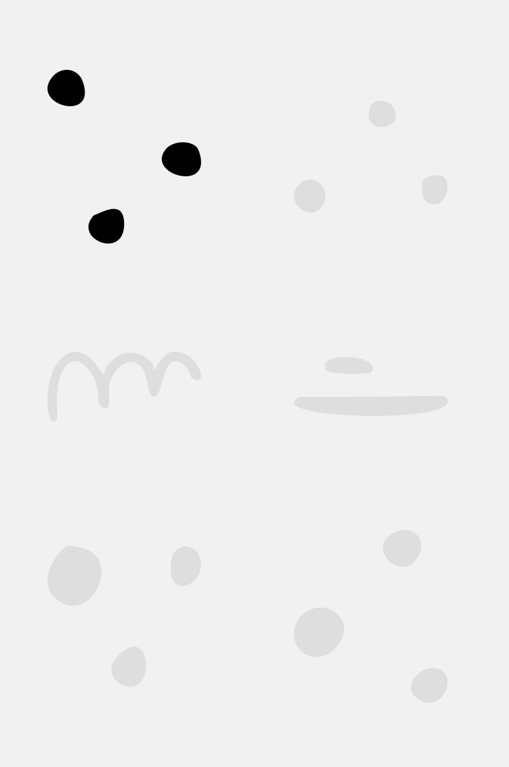 简洁灰色波点海洋免抠素材素材