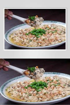 渔溪白油豆腐食物图片