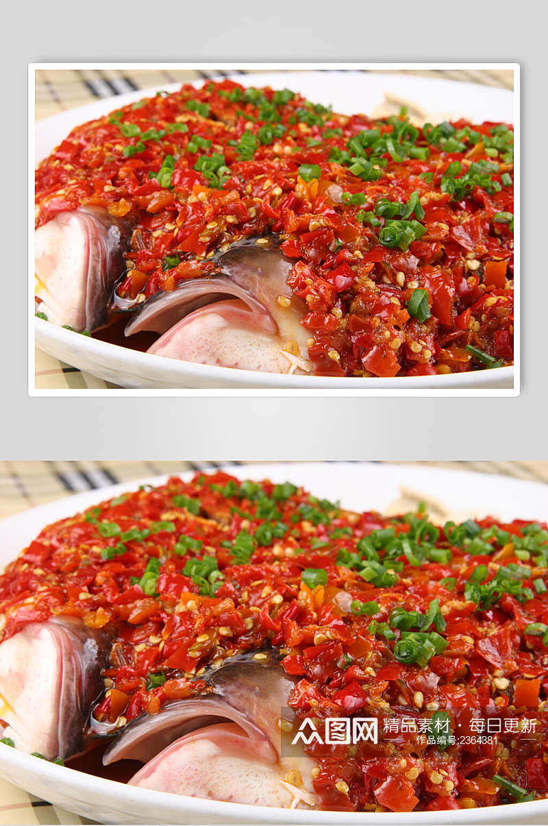 美味剁椒鱼头餐饮高清图片素材