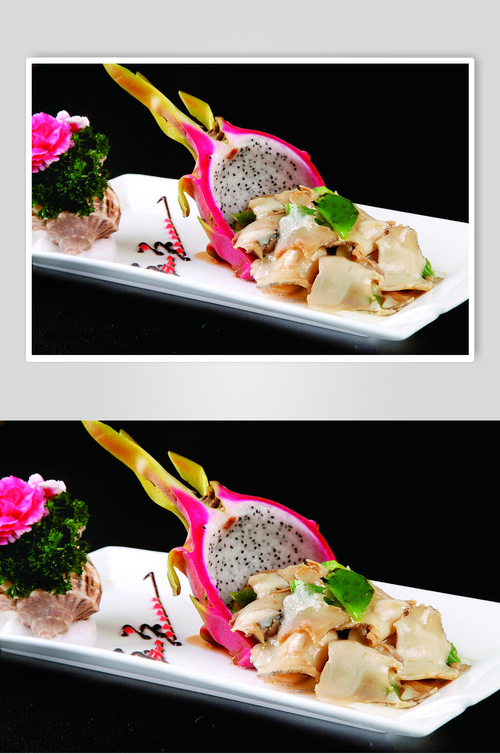 火龙海螺片图片素材