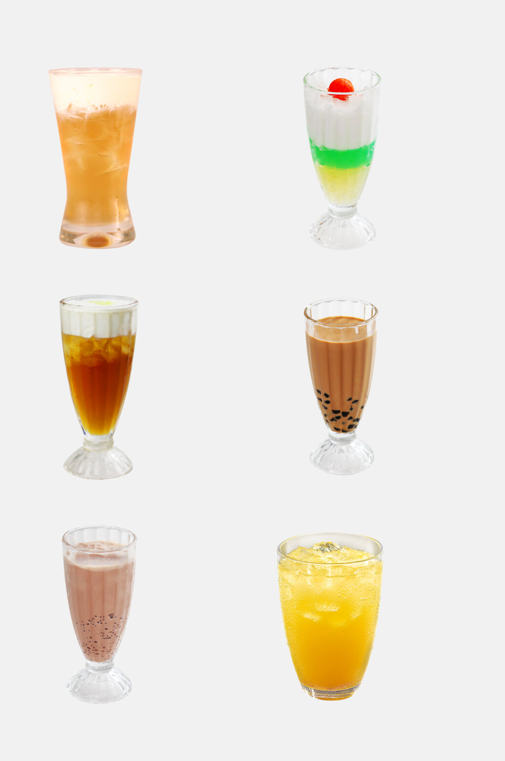 清新美味夏日冰凉奶茶免抠素材素材