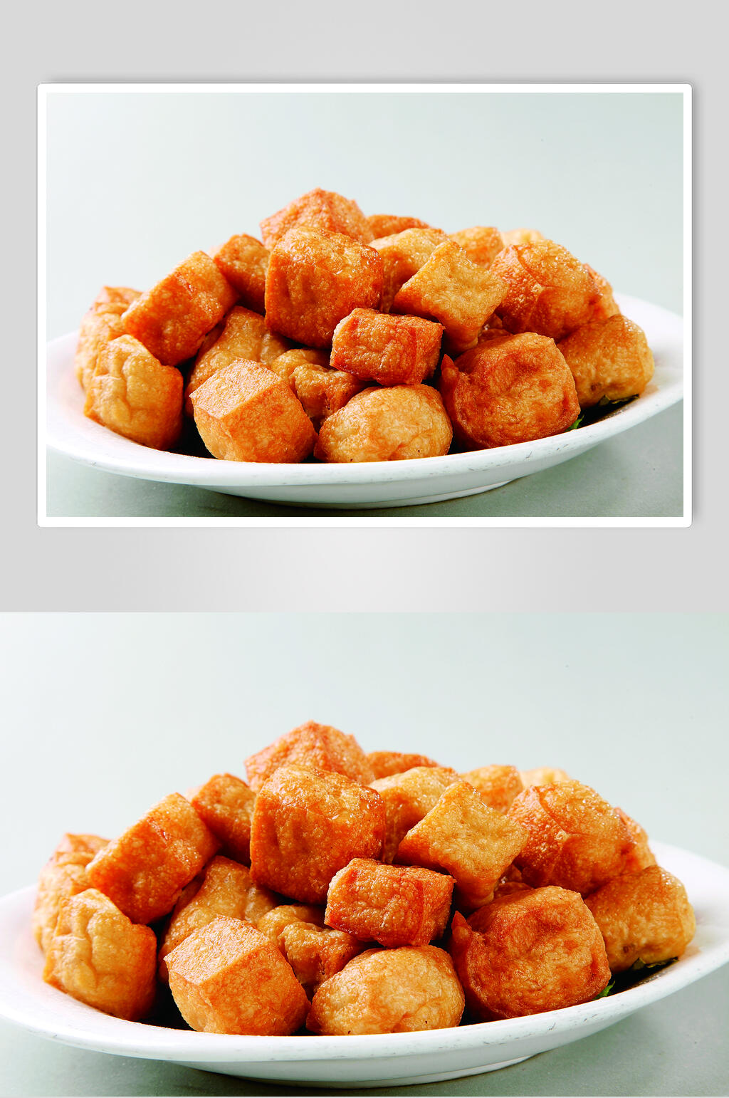 新鲜美味豆腐泡图片素材
