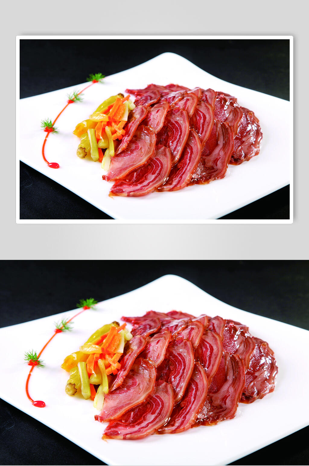 招牌带皮驴肉食品高清图片素材