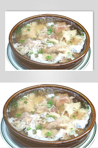 特色猪肉汤食物图片