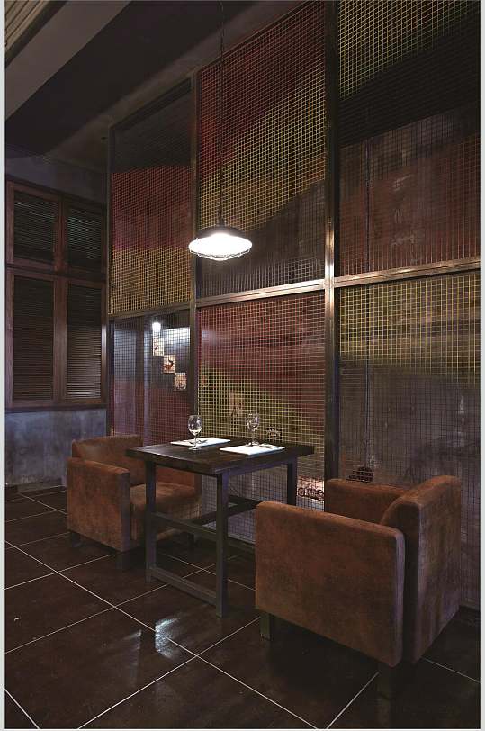 酒店雅座商业餐厅摄影图片