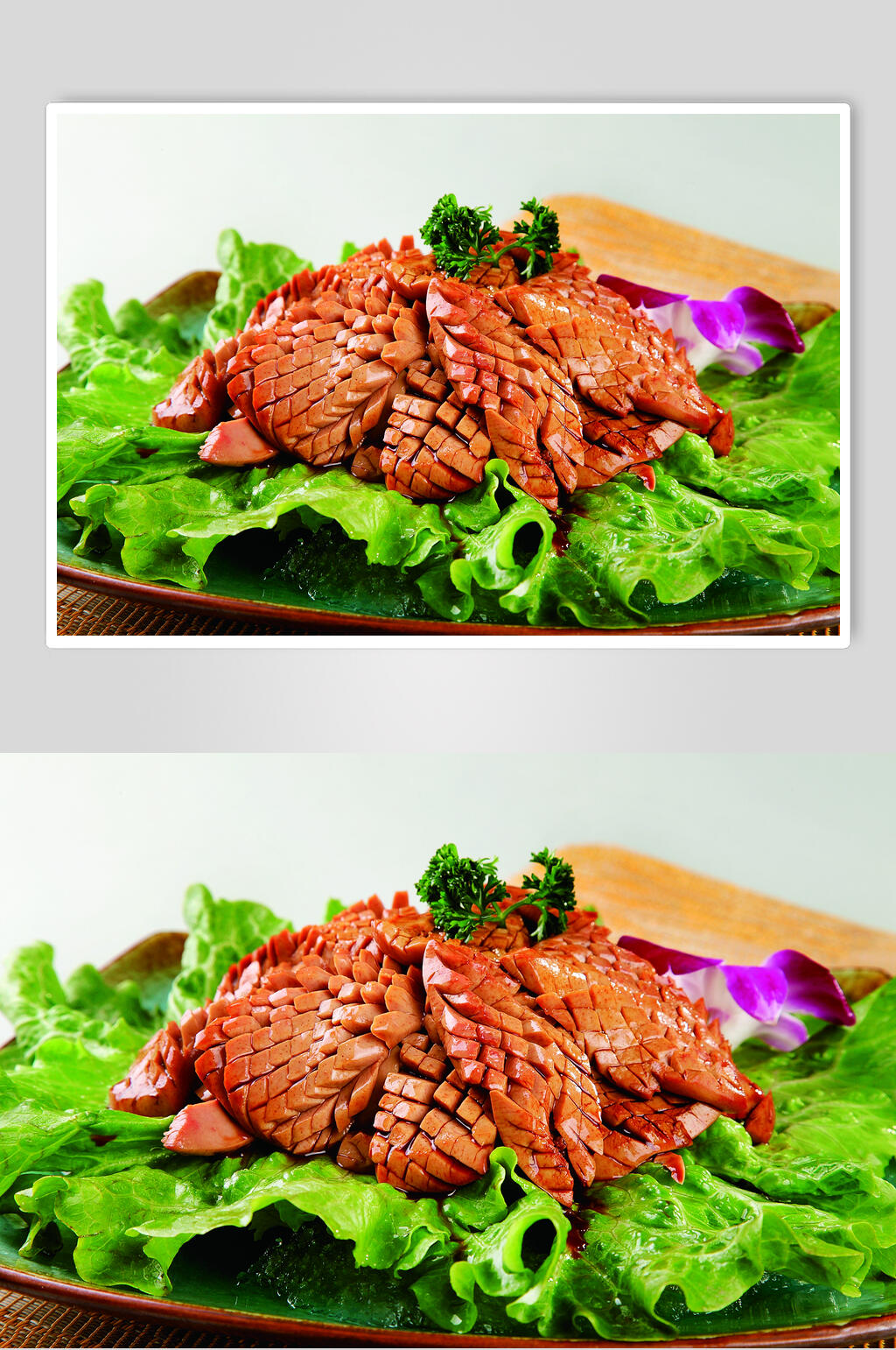 新鲜美味鲜腰花图片素材