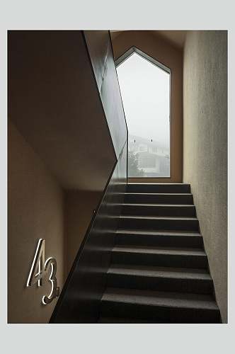 大气杭州西湖云树精品酒店楼梯图片