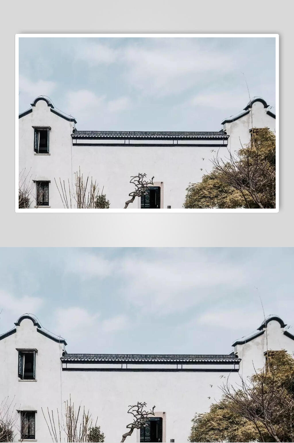 南浔求恕里花间堂民宿围墙图片素材
