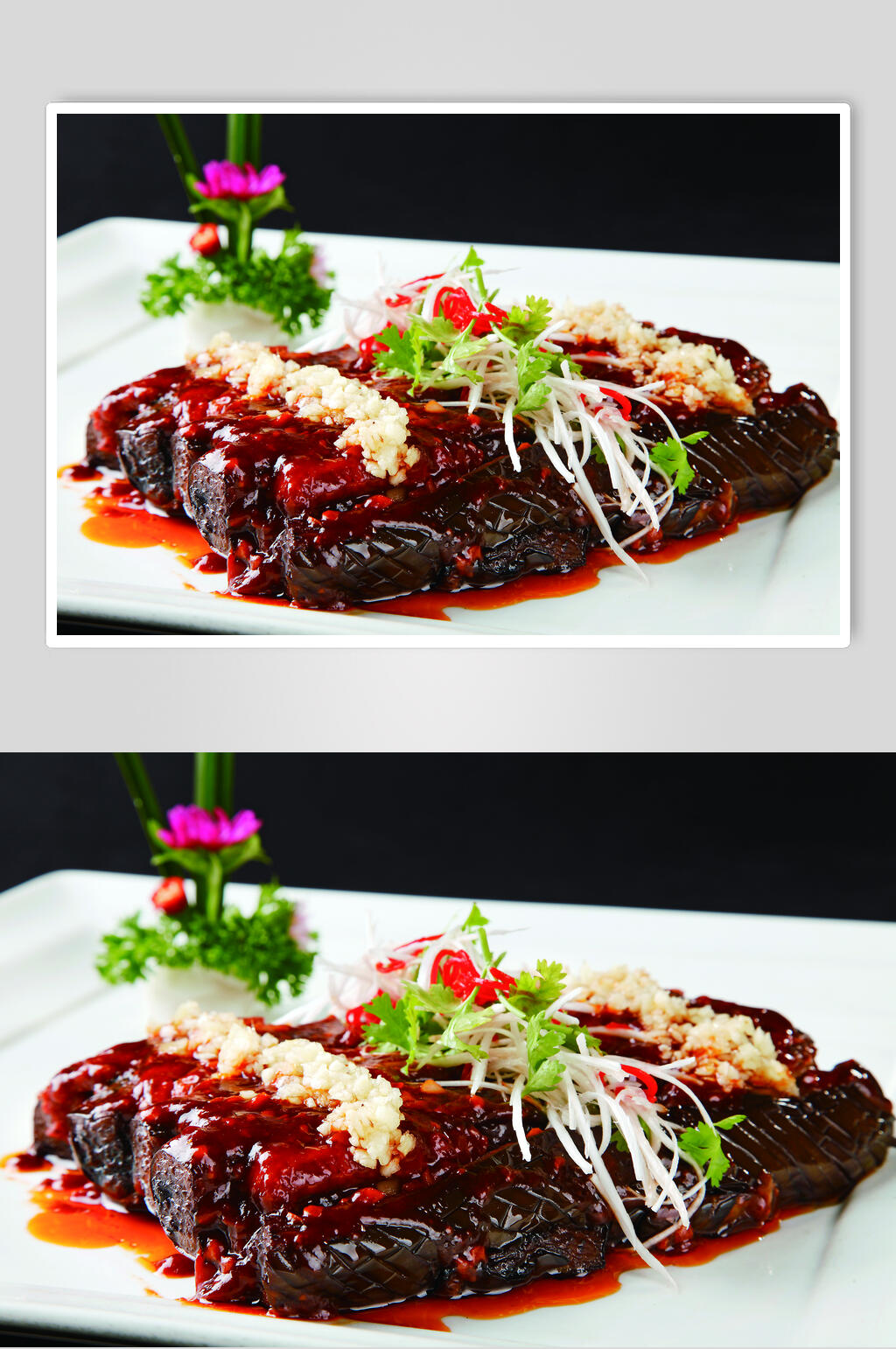 香浓美味香茄排骨图片素材
