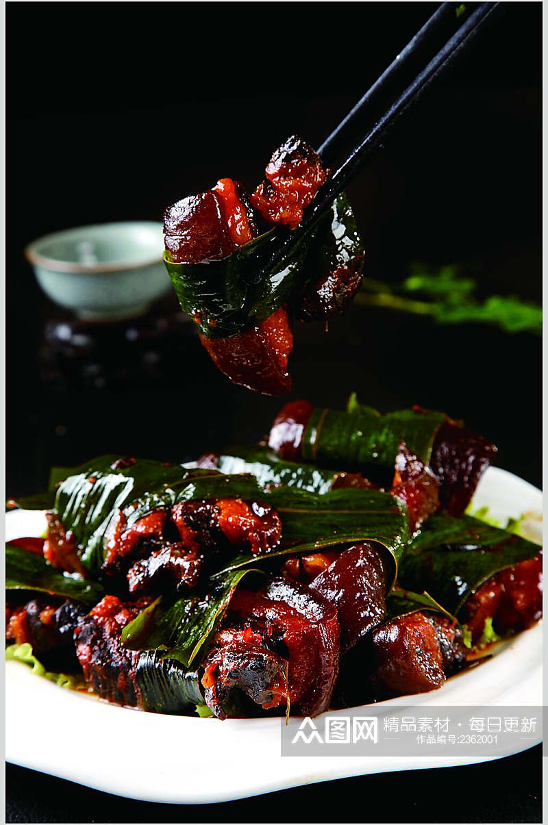 粽香坛子肉食品图片素材