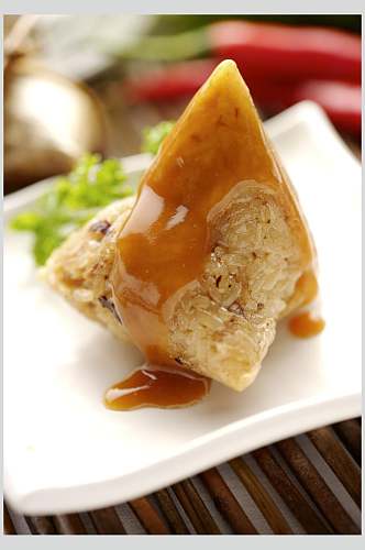 鲜香粽子美食图片