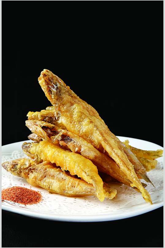 干炸沙丁鱼图片