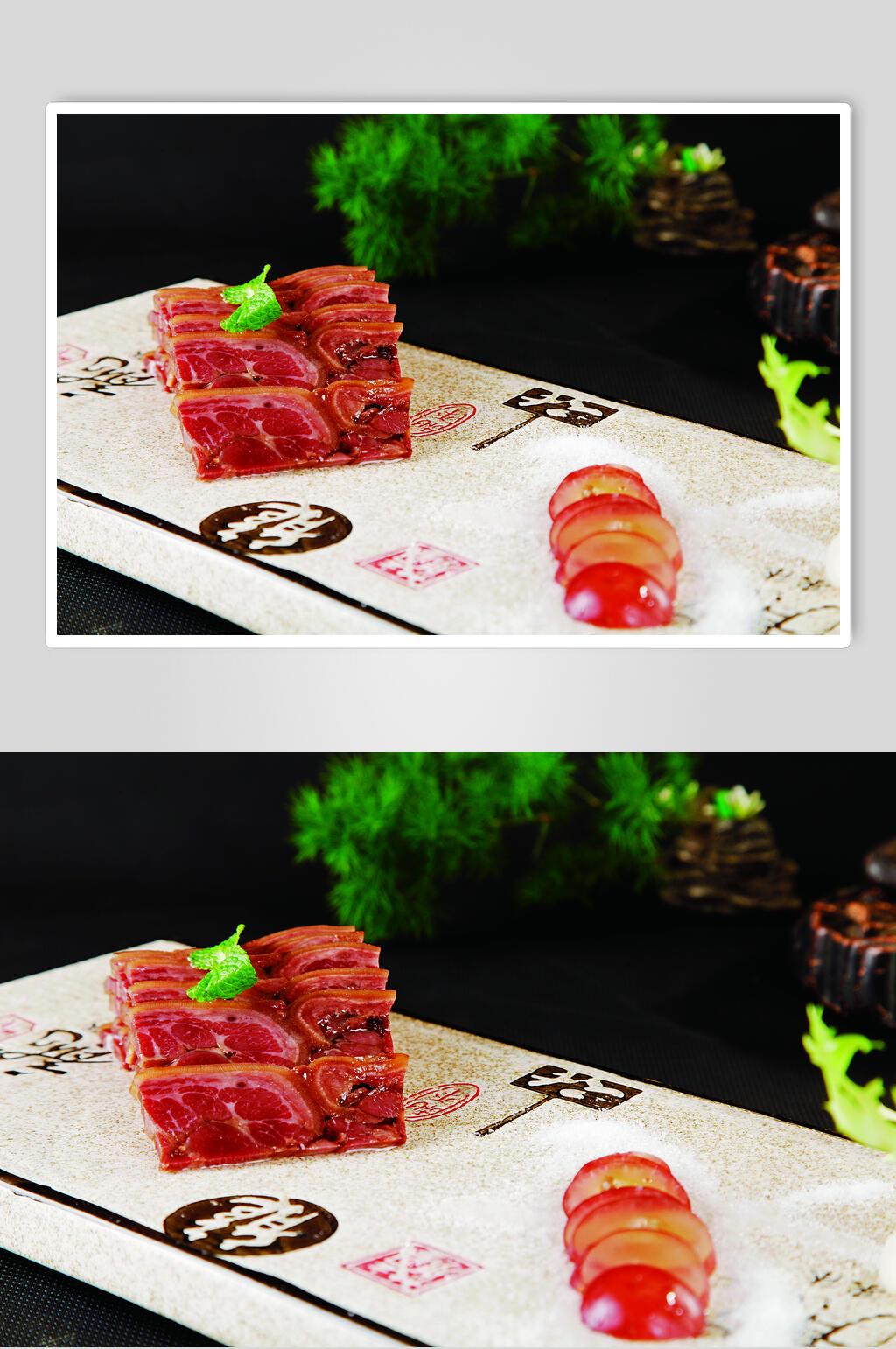 美味五香驴肉图片素材