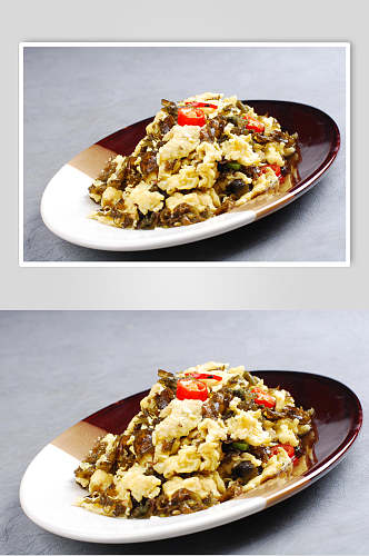 芋丝海蜇头食品高清图片